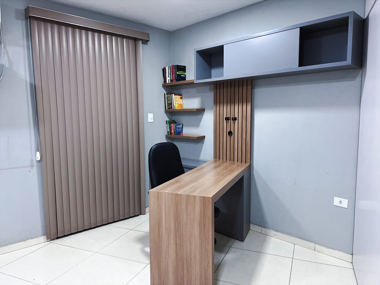 Sala de trabalho na unidade de Martins Soares
